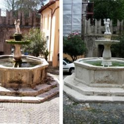 Fontana del pupazzo a Palestrina 1